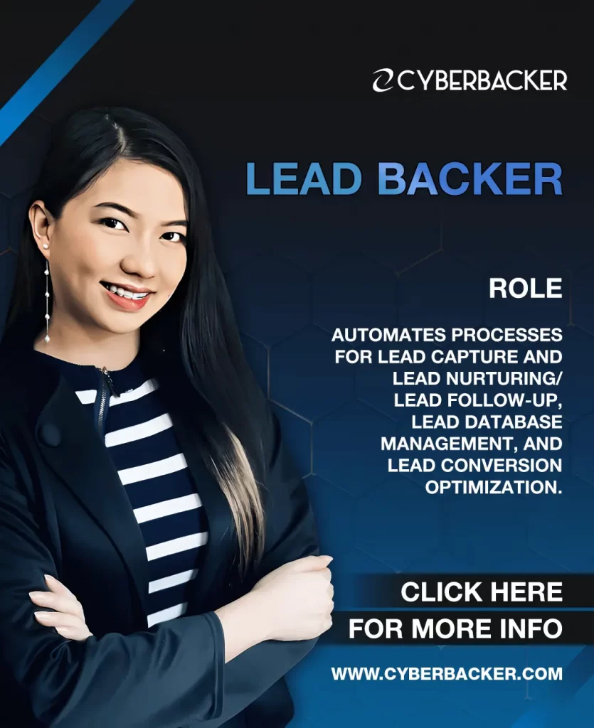 Cyberbacker Lead Backer - Virtual Assistant Services in United States