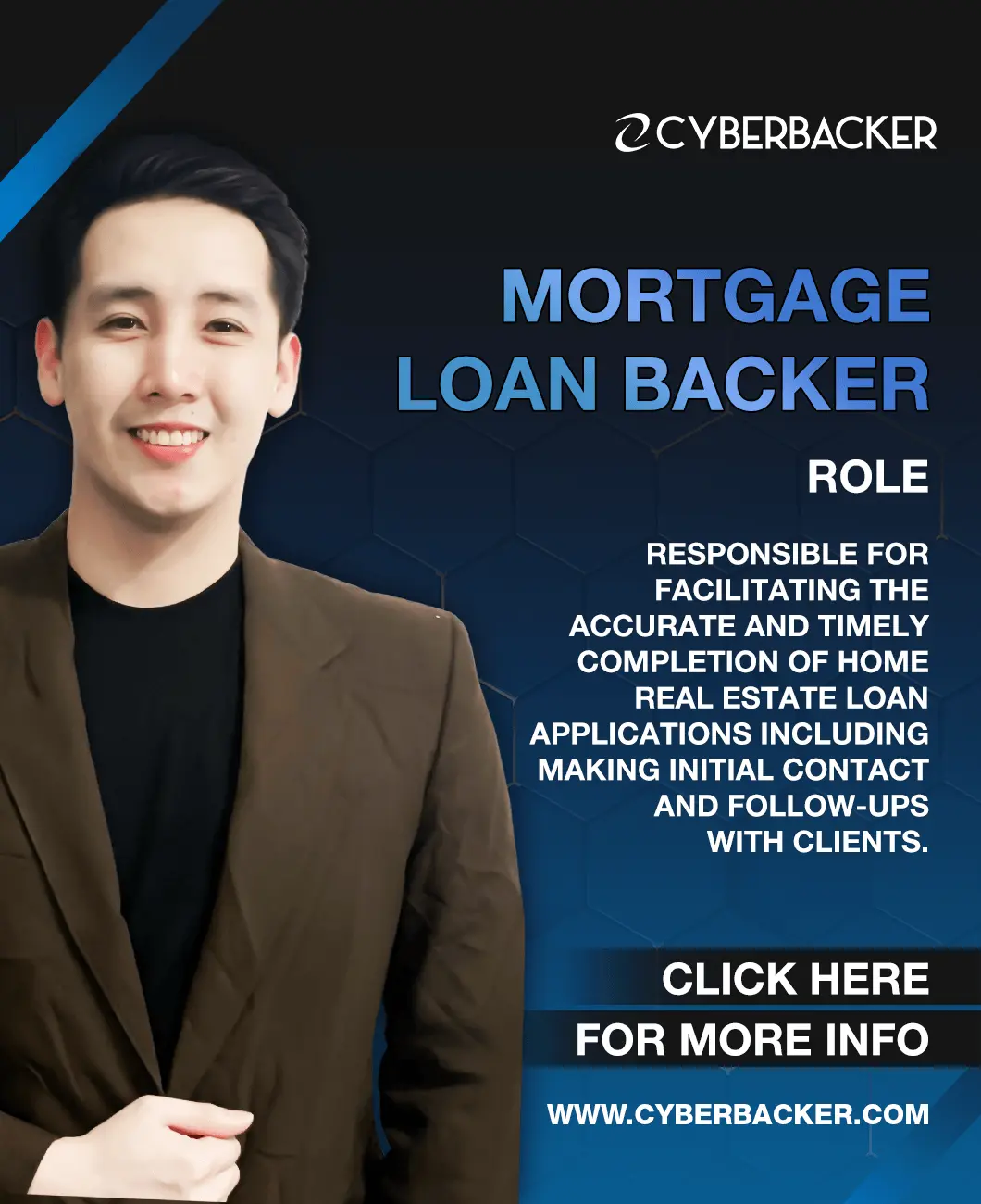 Cyberbacker Mortgage Loan Backer - Virtual Assistant Services in United States