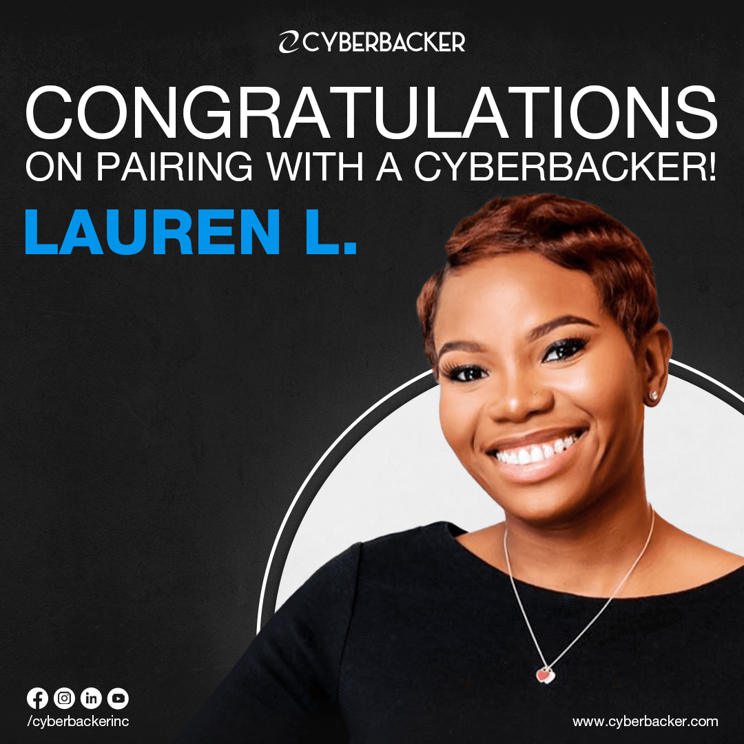 Congratulations on Pairing with a Cyberbacker , Virtual Assistant