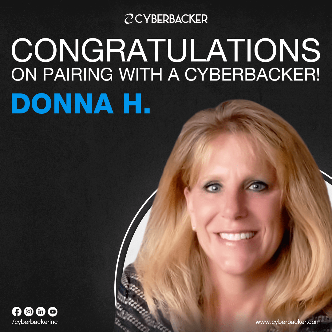 Congratulations on Pairing with a Cyberbacker