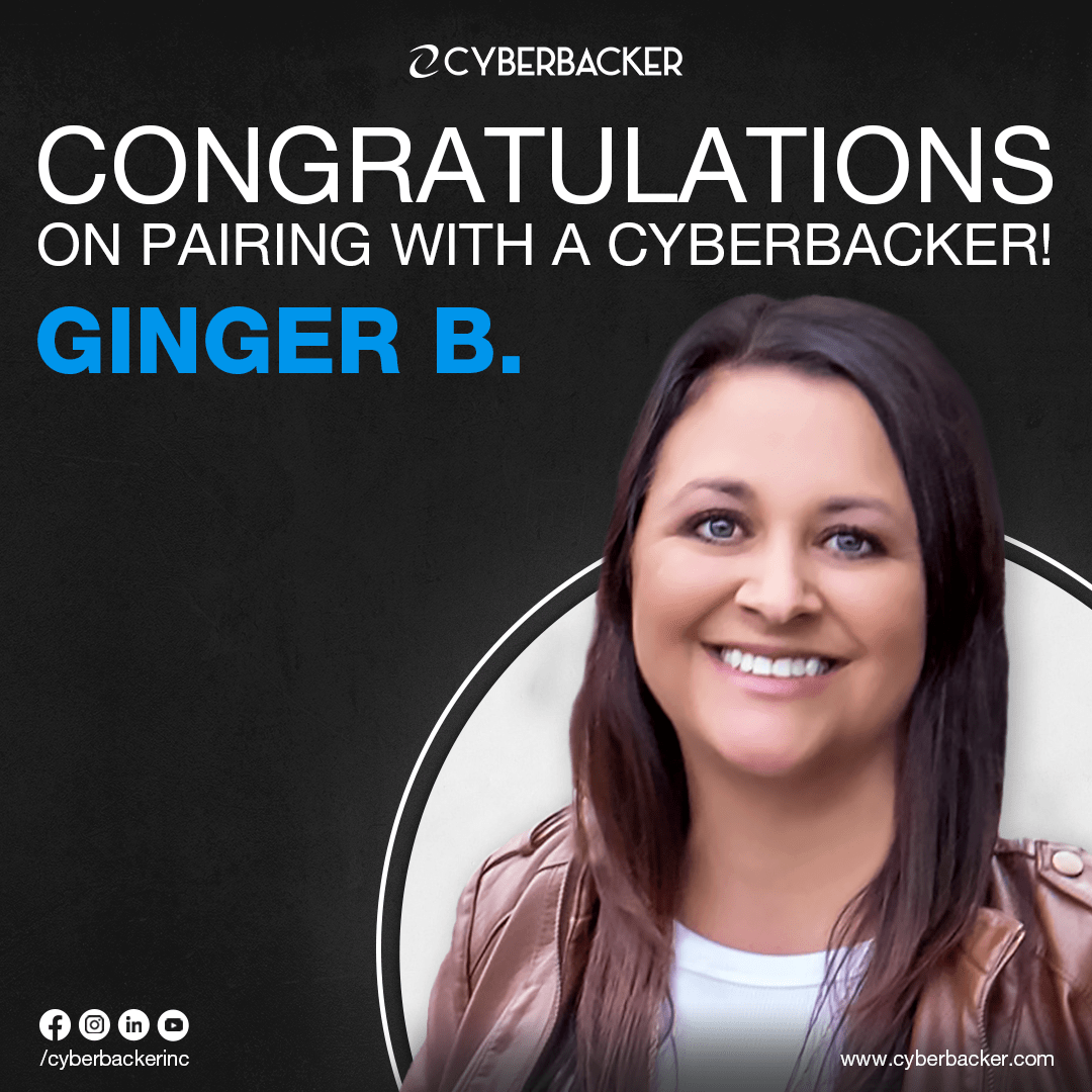 Congratulations on Pairing with a Cyberbacker