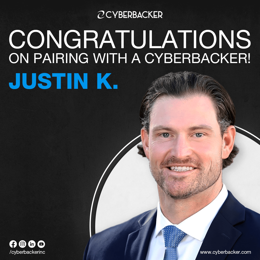 Congratulations on Pairing with a Cyberbacker