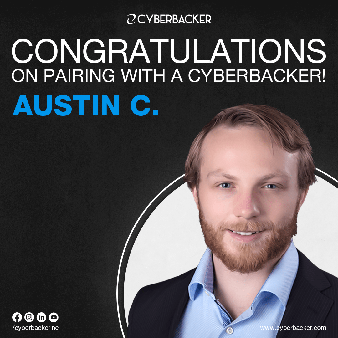 Congratulations on Pairing with a Cyberbacker