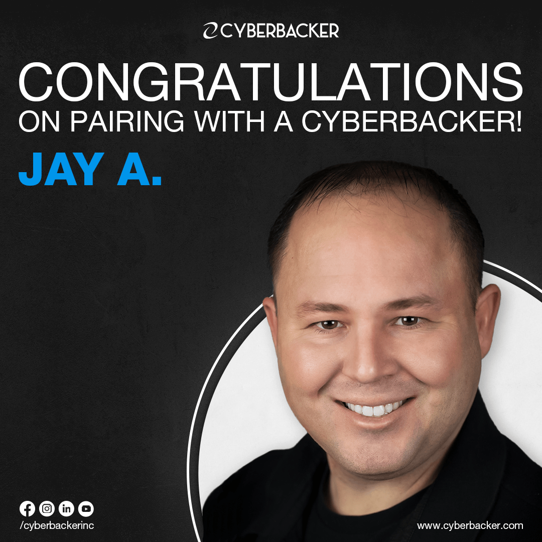 Congratulations on Pairing with a Cyberbacker