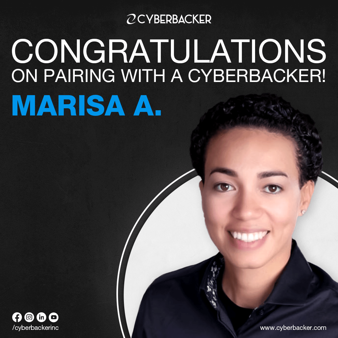 Congratulations on Pairing with a Cyberbacker