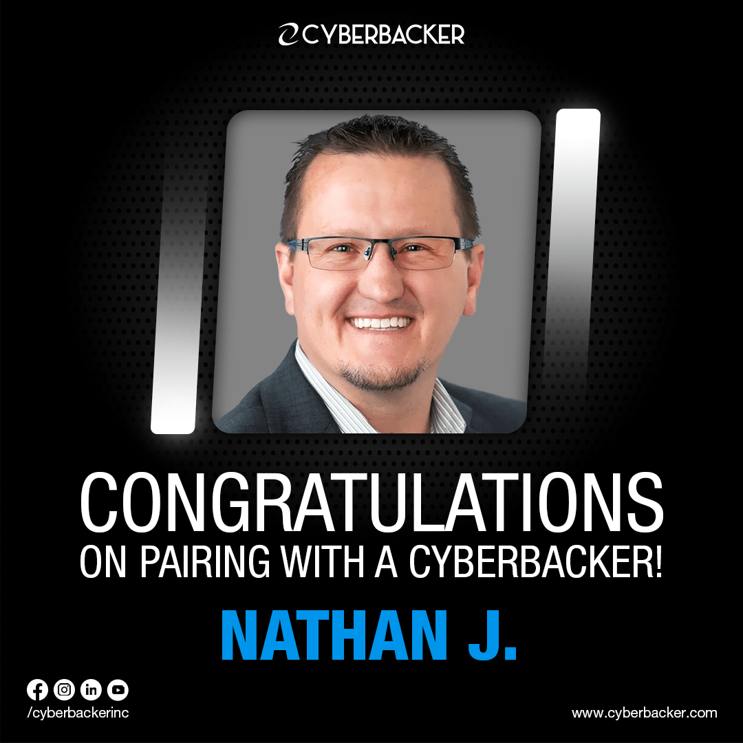 Congratulations on Pairing with a Cyberbacker