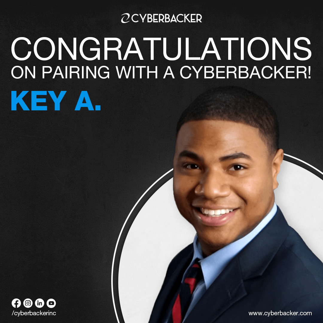 Congratulations on Pairing with a Cyberbacker