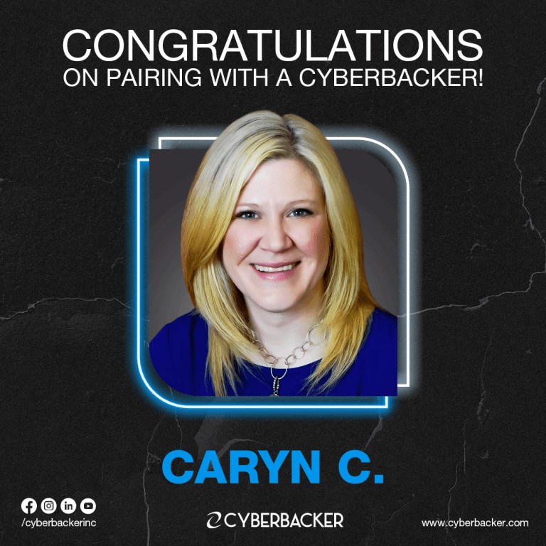Congratulations on Pairing with a Cyberbackervirtual assistant in United States of America, Virtual Assistant Canada, VA Canada