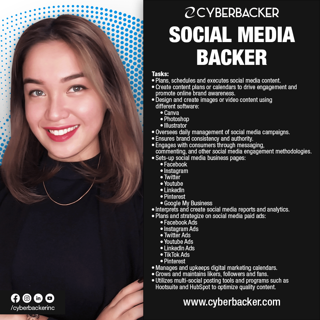 Cyberbacker Services - Social Media Backer
