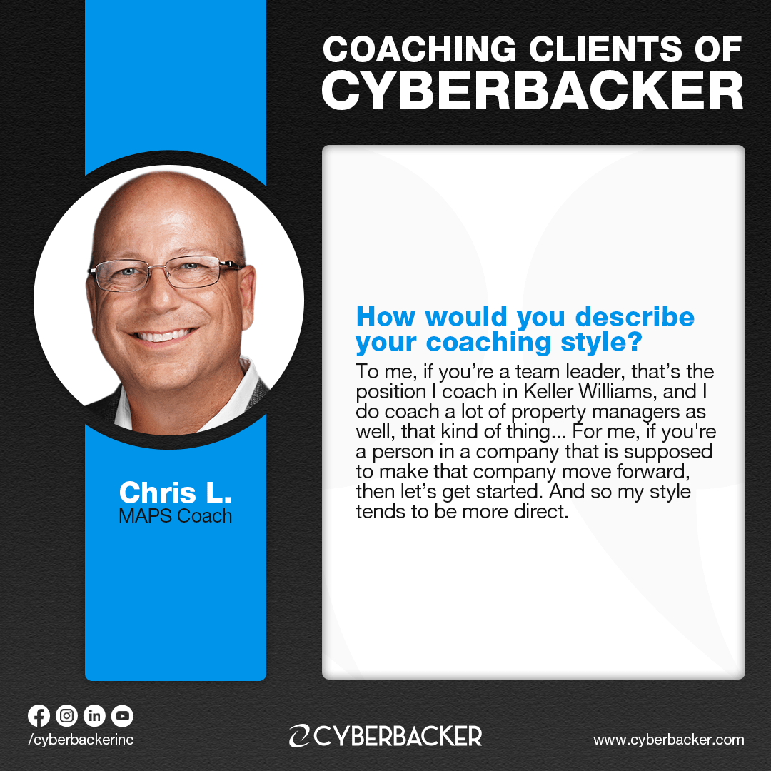 Coaching Client of Cyberbacker - Chris L.
