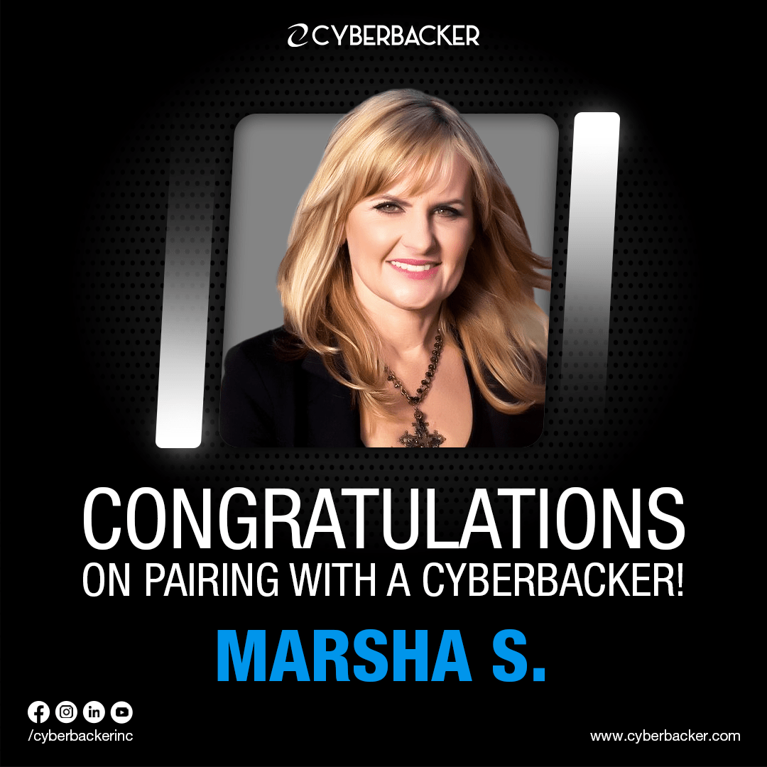 Congratulations on Pairing with a Cyberbacker