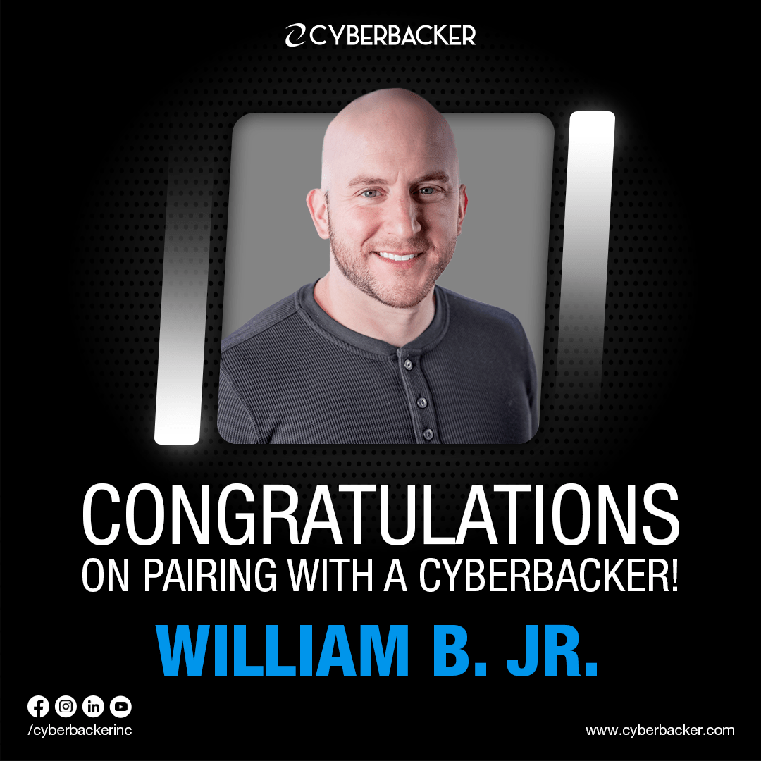 Congratulations on Pairing with a Cyberbacker