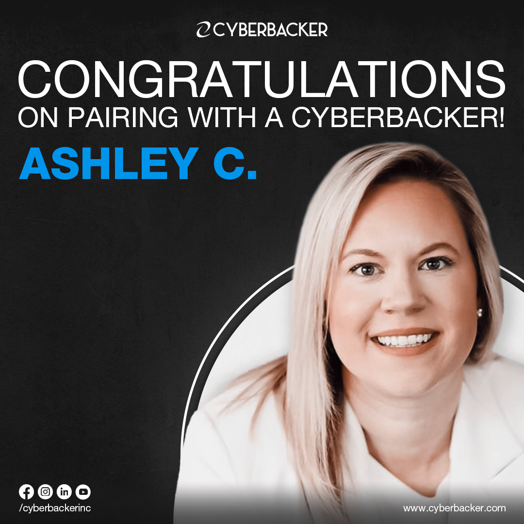 Congratulations on Pairing with a Cyberbacker