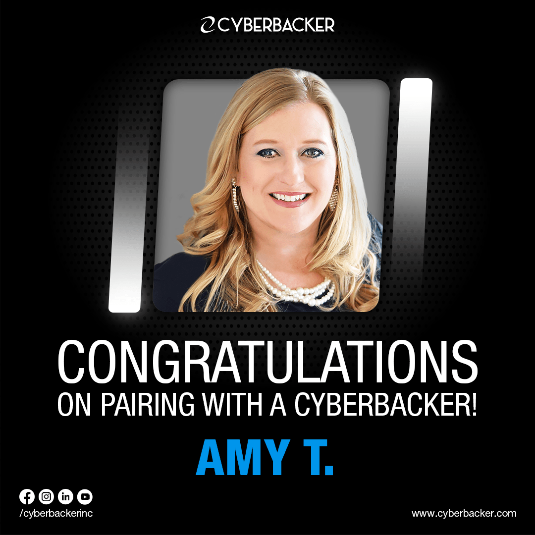 Congratulations on Pairing with a Cyberbacker