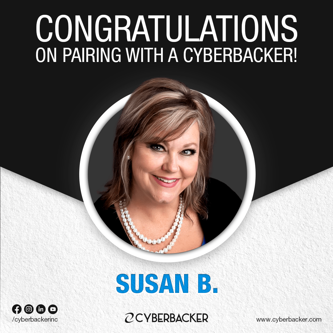 Congratulations on Pairing with a Cyberbacker