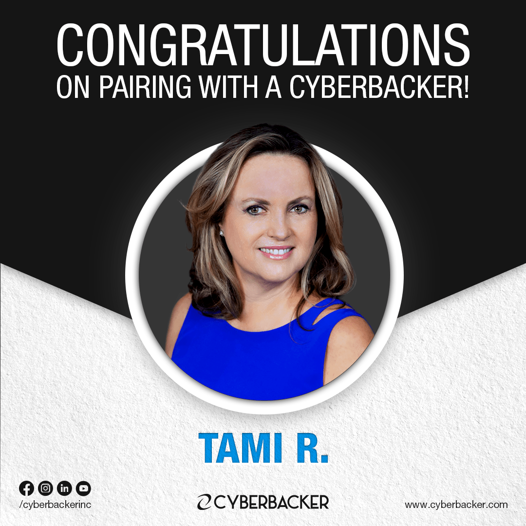 Congratulations on Pairing with a Cyberbacker