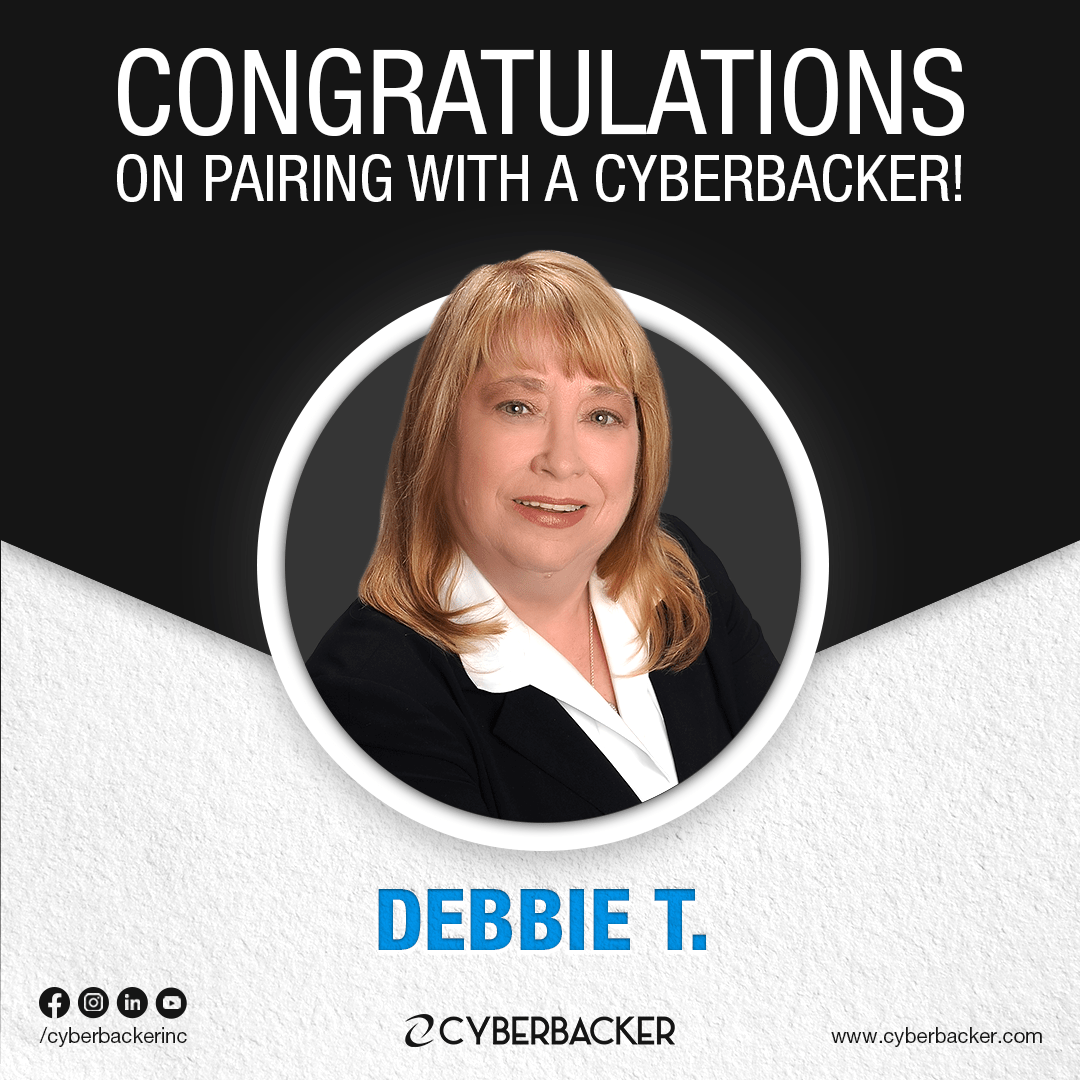 Congratulations on Pairing with a Cyberbacker