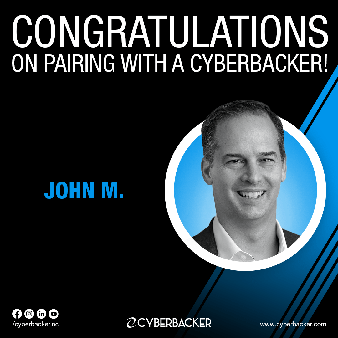 Congratulations on Pairing with a Cyberbacker