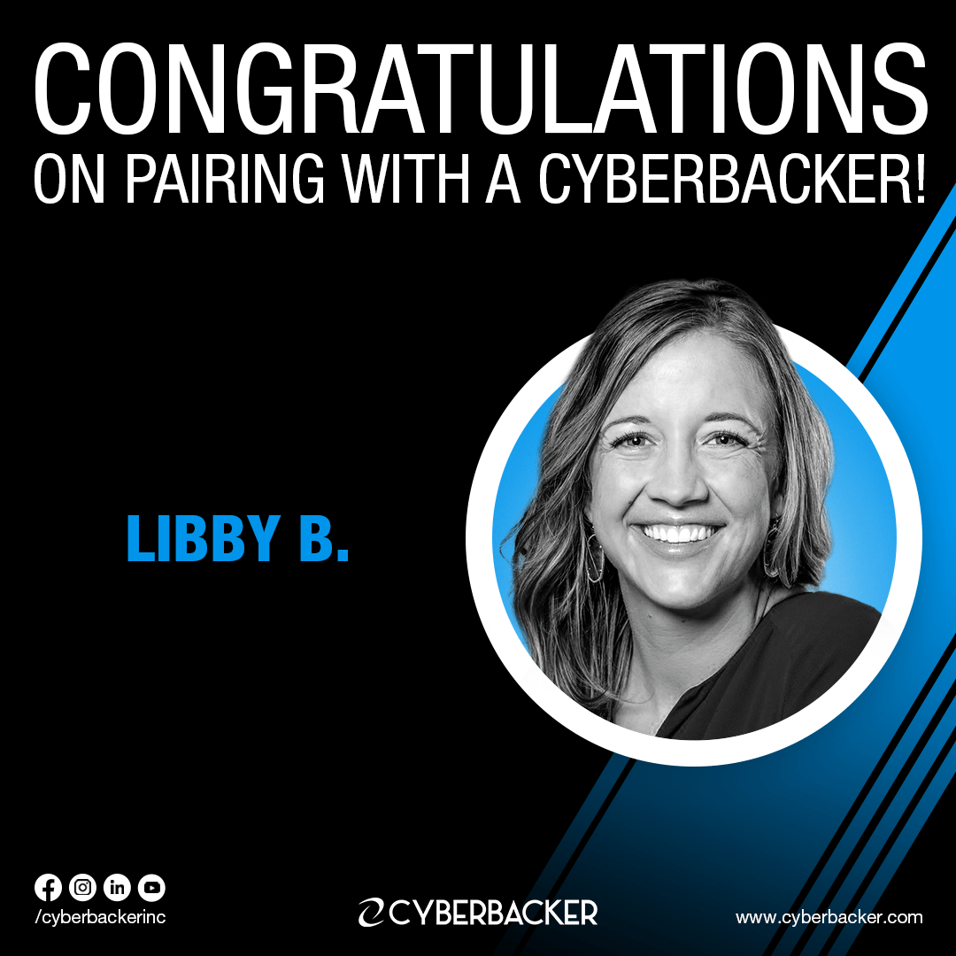 Congratulations on Pairing with a Cyberbacker