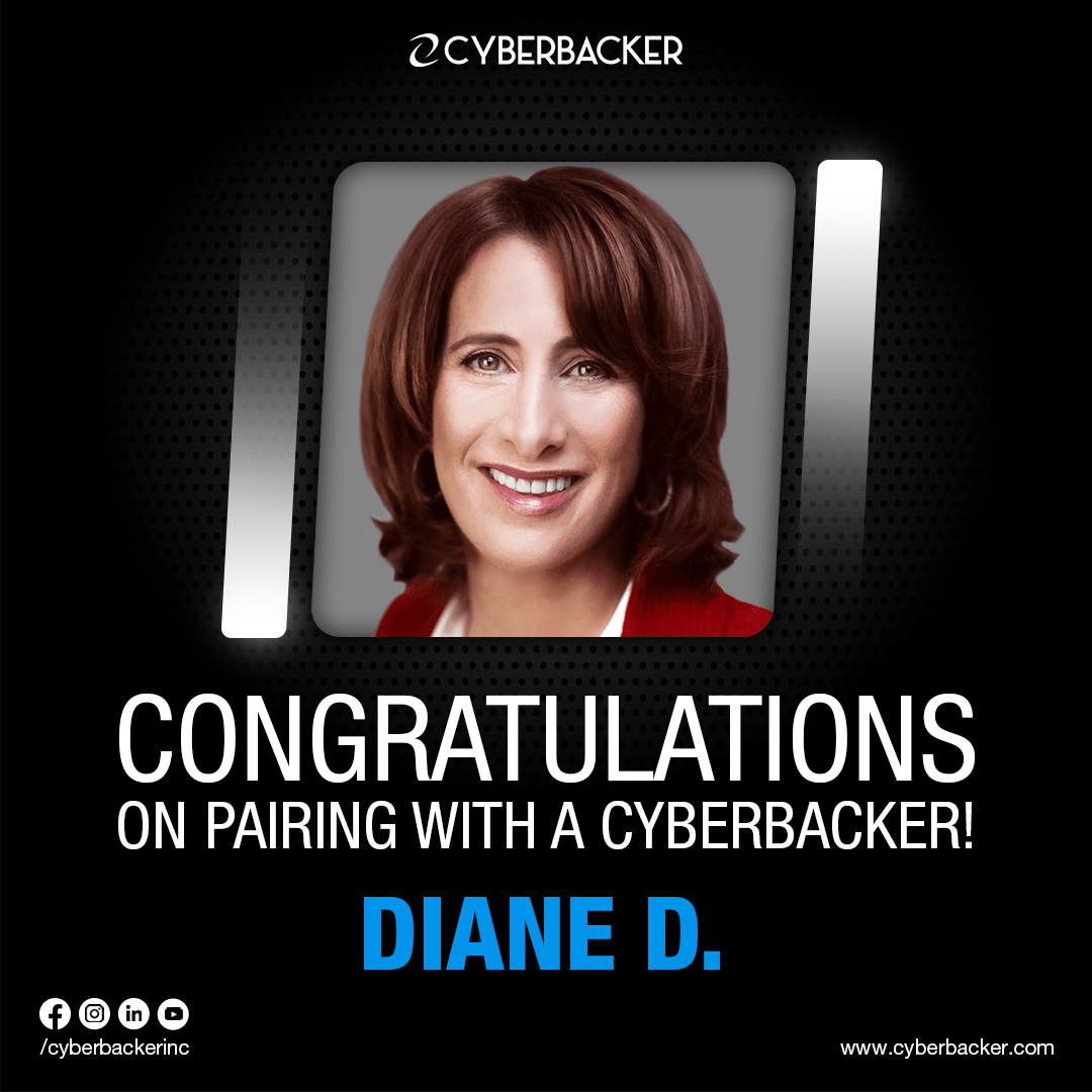 Congratulations on Pairing with a Cyberbacker