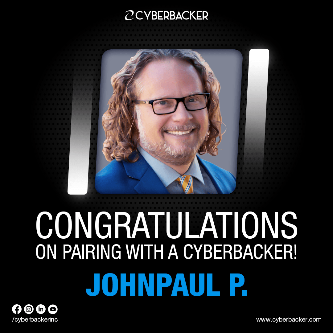 Congratulations on Pairing with a Cyberbacker