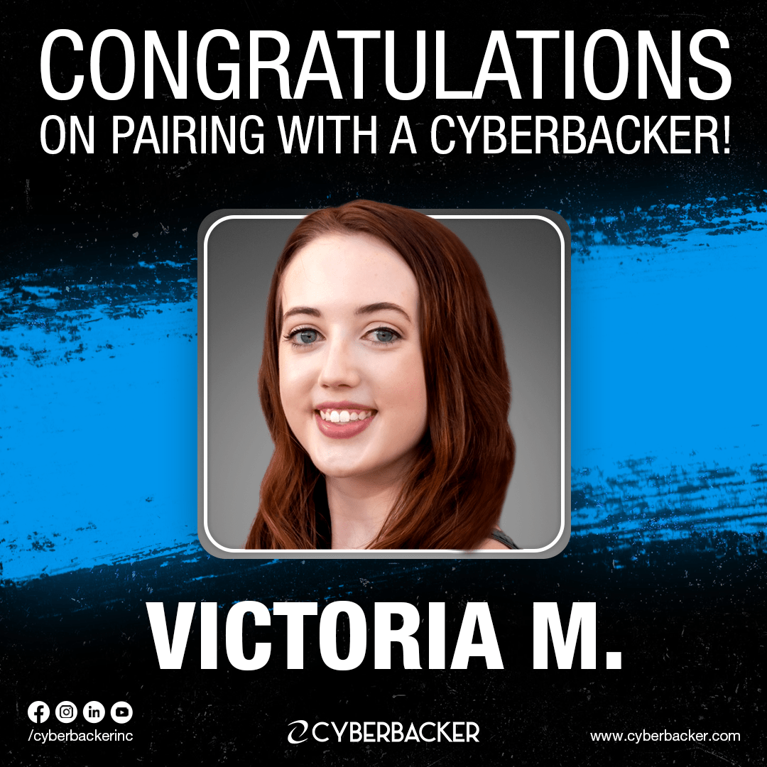 Congratulations on Pairing with a Cyberbacker