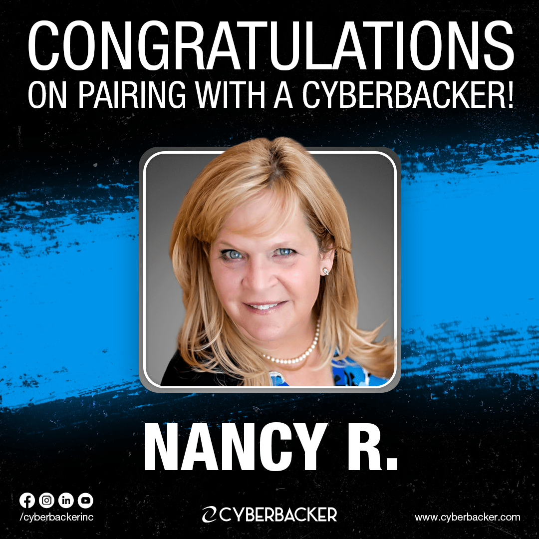 Congratulations on Pairing with a Cyberbacker