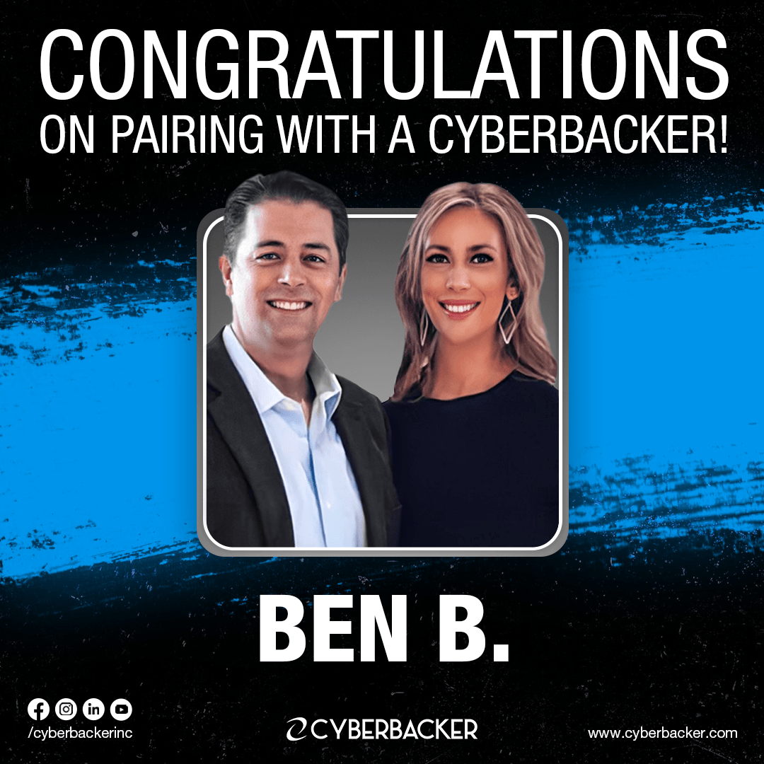 Congratulations on Pairing with a Cyberbacker- Virtual Assistant