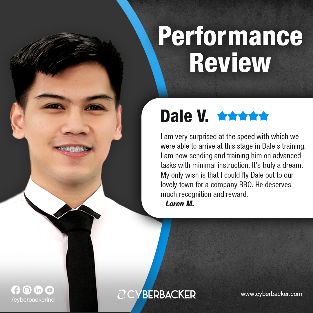Cyberbacker Performance Review
