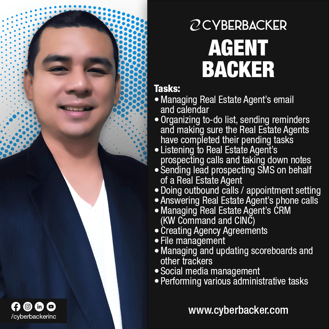 Cyberbacker Services - Agent Backer