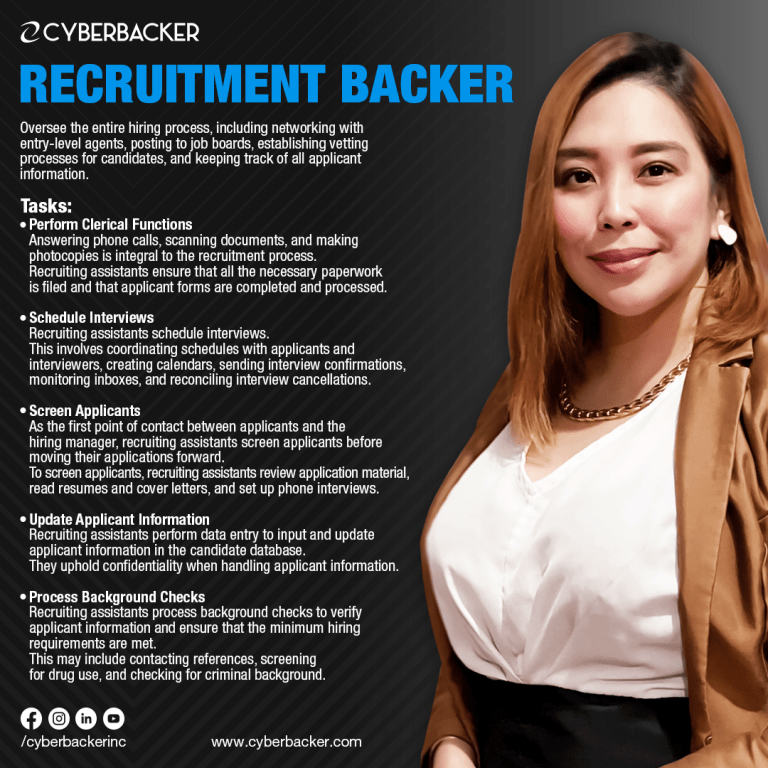 Cyberbacker Services -Recruitment Backer