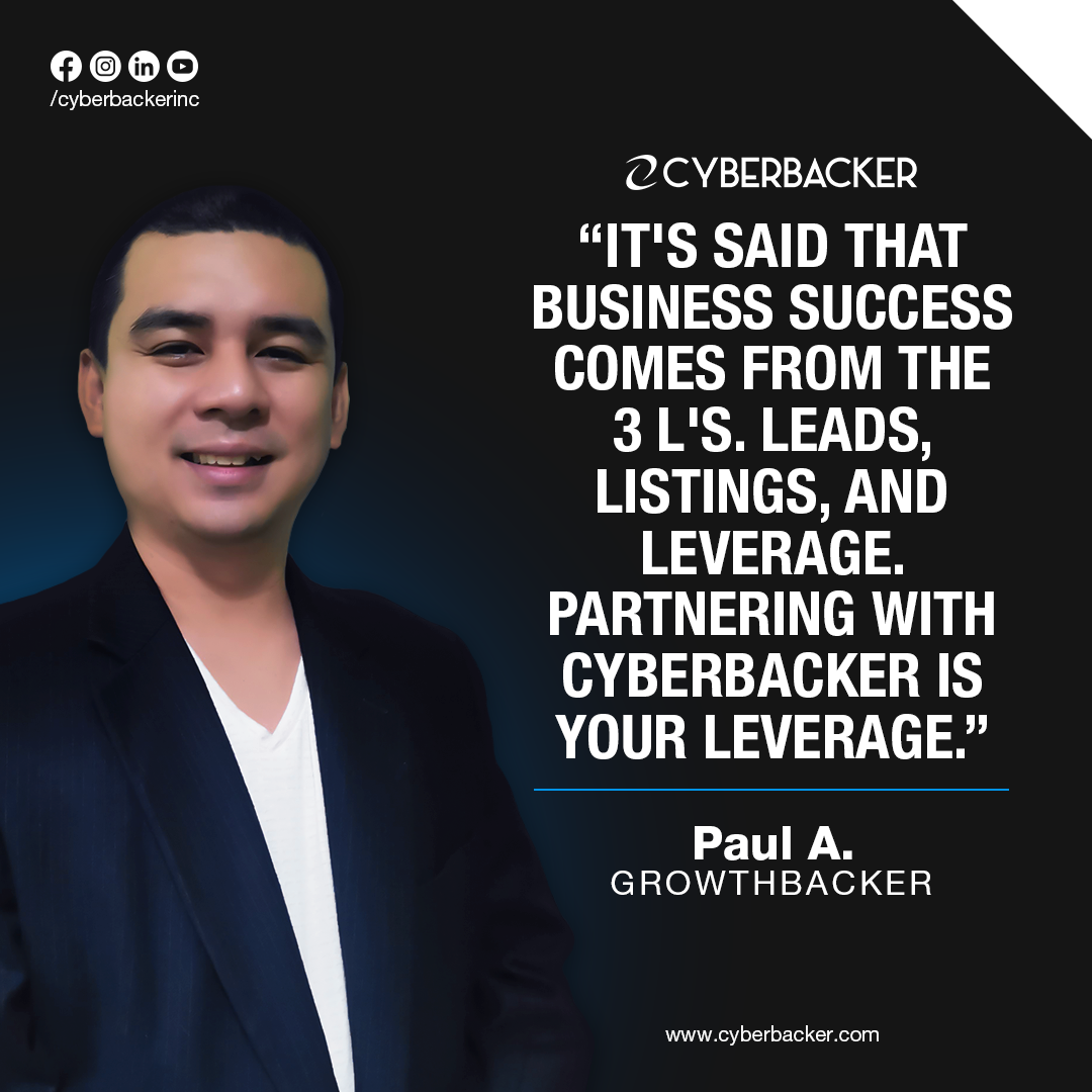Partnering with a Cyberbacker is your Next Best Investment