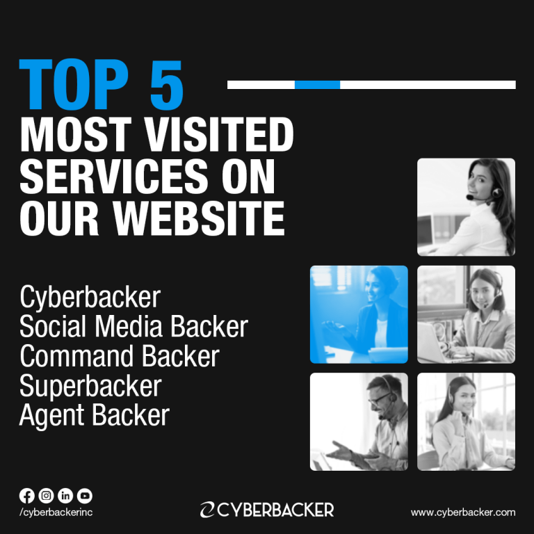 Top 5 Most Visited Services On Our Website - Virtual Services