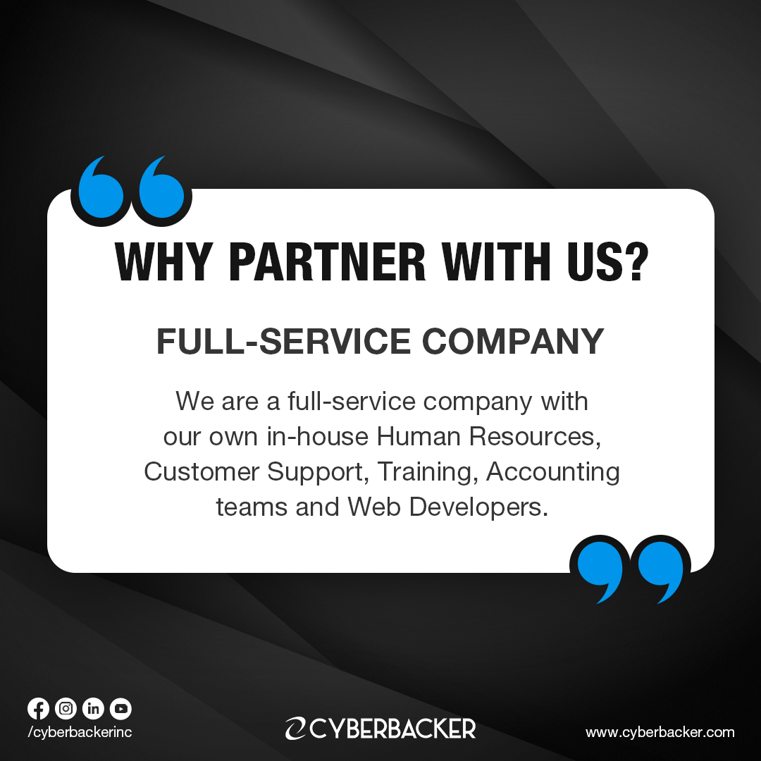 Why Partner With Us - Full-Service Company