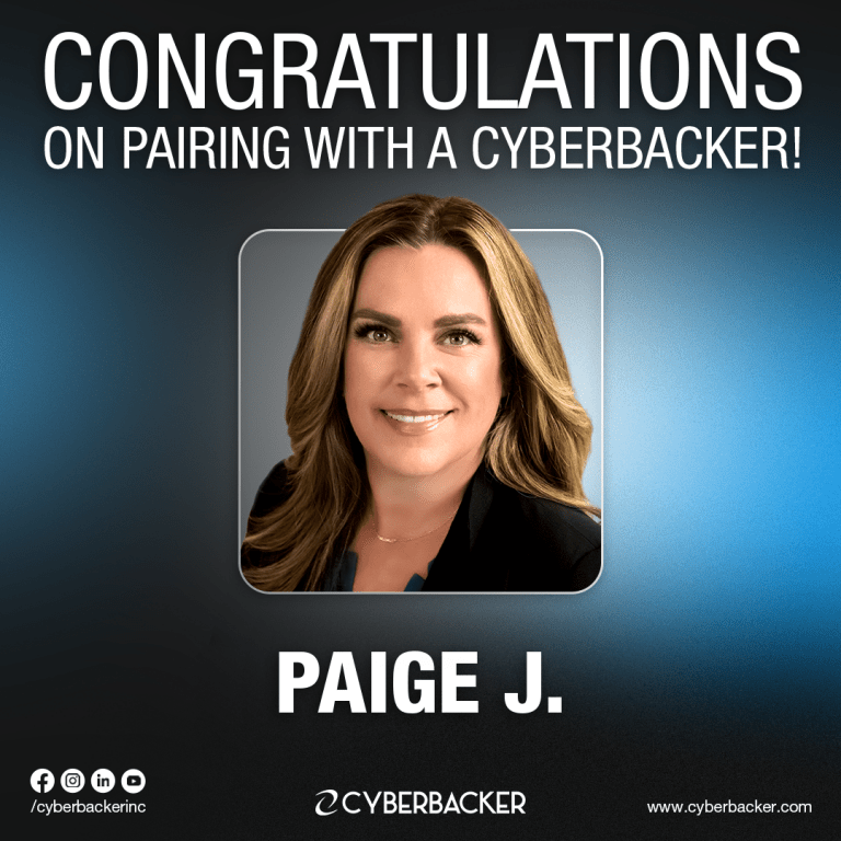 Congratulations On Pairing With A Cyberbacker - Virtual Assistant