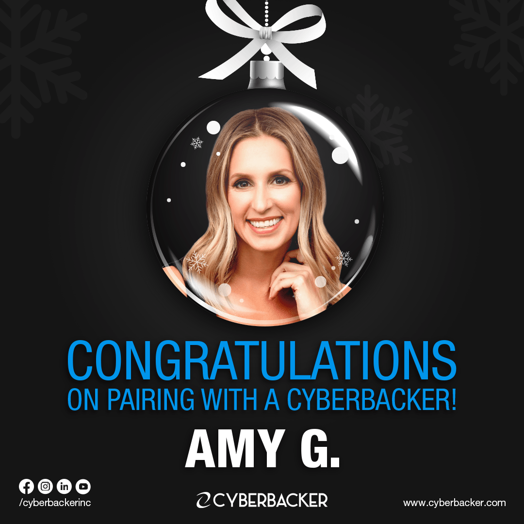 Congratulations Amy on pairing with a Cyberbacker! The Best Virtual assistant services in USA and canada