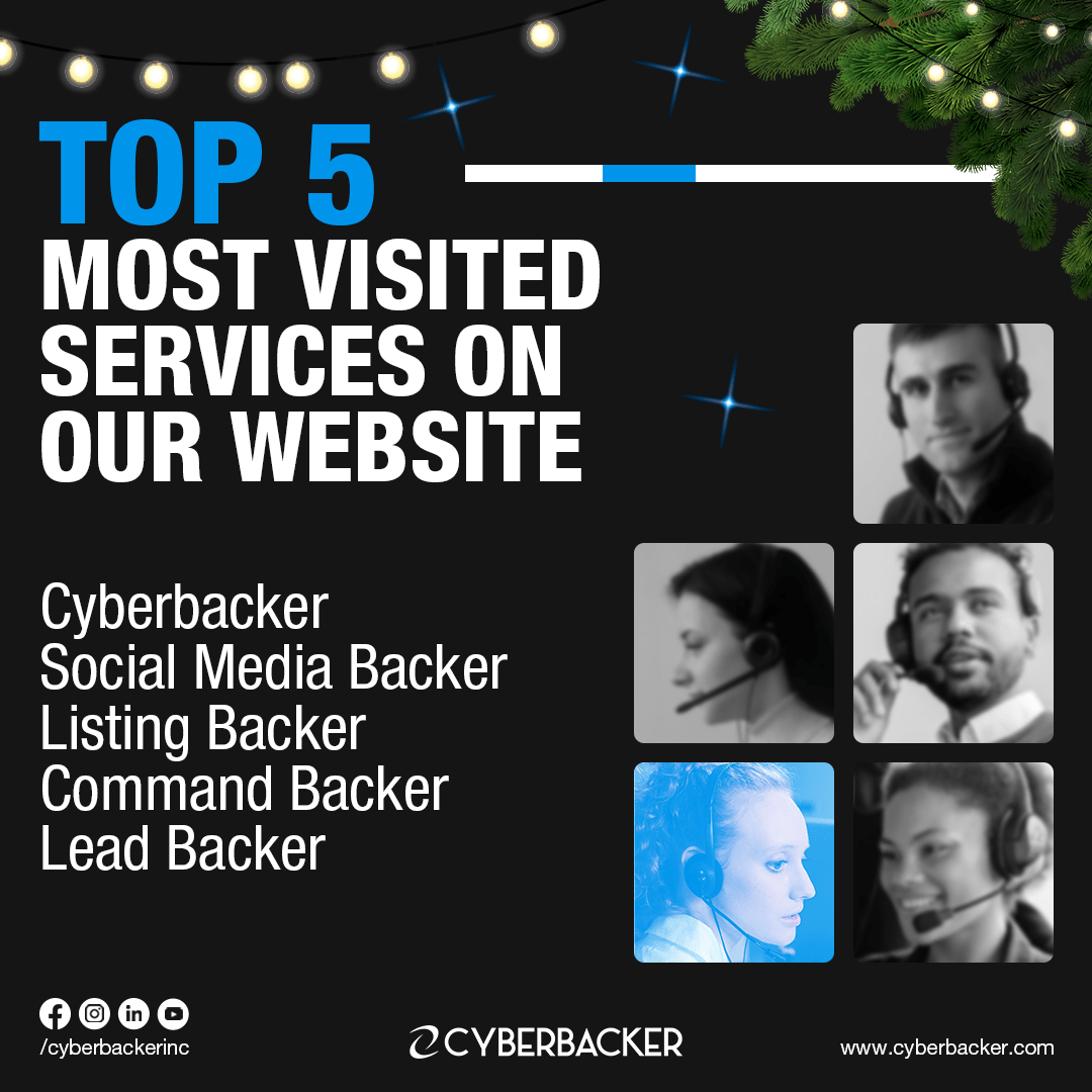 Top 5 Most Visited Services On Our Website - Virtual Services