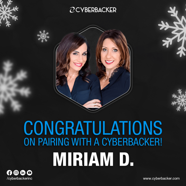 Congratulations On Pairing With A Cyberbacker - Virtual Assistant