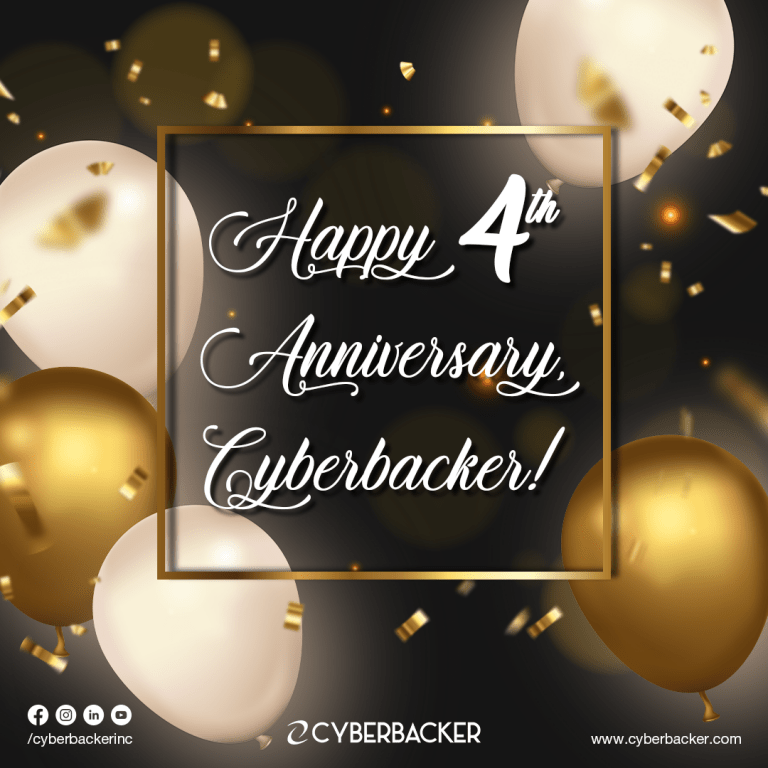 Happy Cyberbacker Anniversary - Virtual Assistant