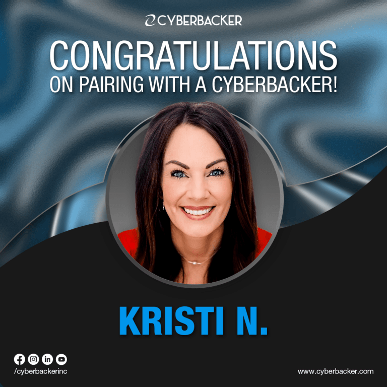 Congratulations On Pairing With A Cyberbacker - Virtual Assistant