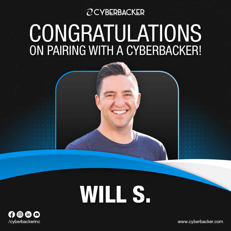 Congratulations On Pairing With A Cyberbacker - Virtual Services