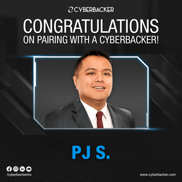 Congratulations On Pairing With A Cyberbacker - Virtual Services