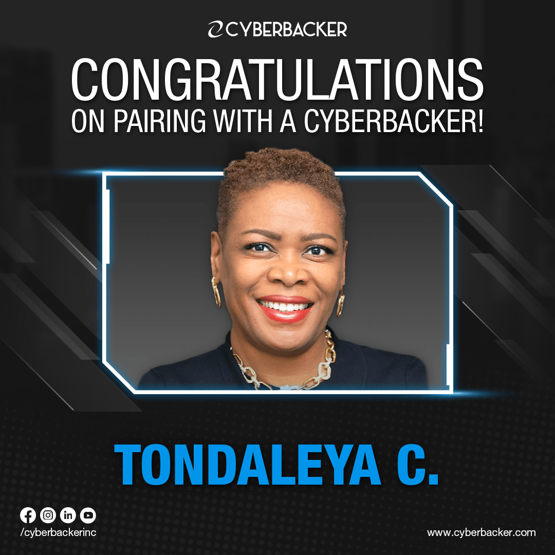 Congratulations On Pairing With A Cyberbacker - Virtual Services