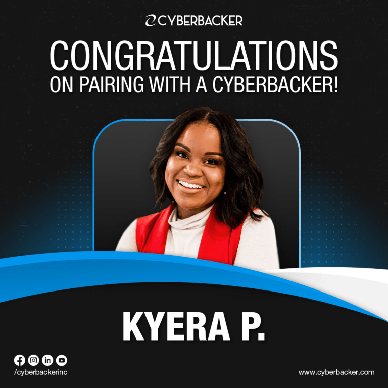 Congratulations On Pairing With A Cyberbacker - Virtual Services