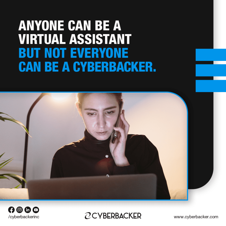 Not Everyone Can Be A Cyberbacker - Virtual Assistant