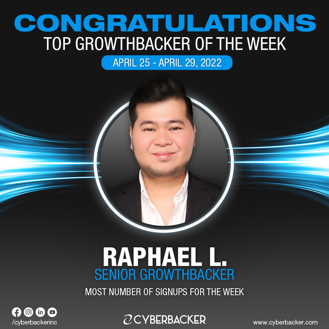 Top Growthbacker of the Week - Virtual Assistant