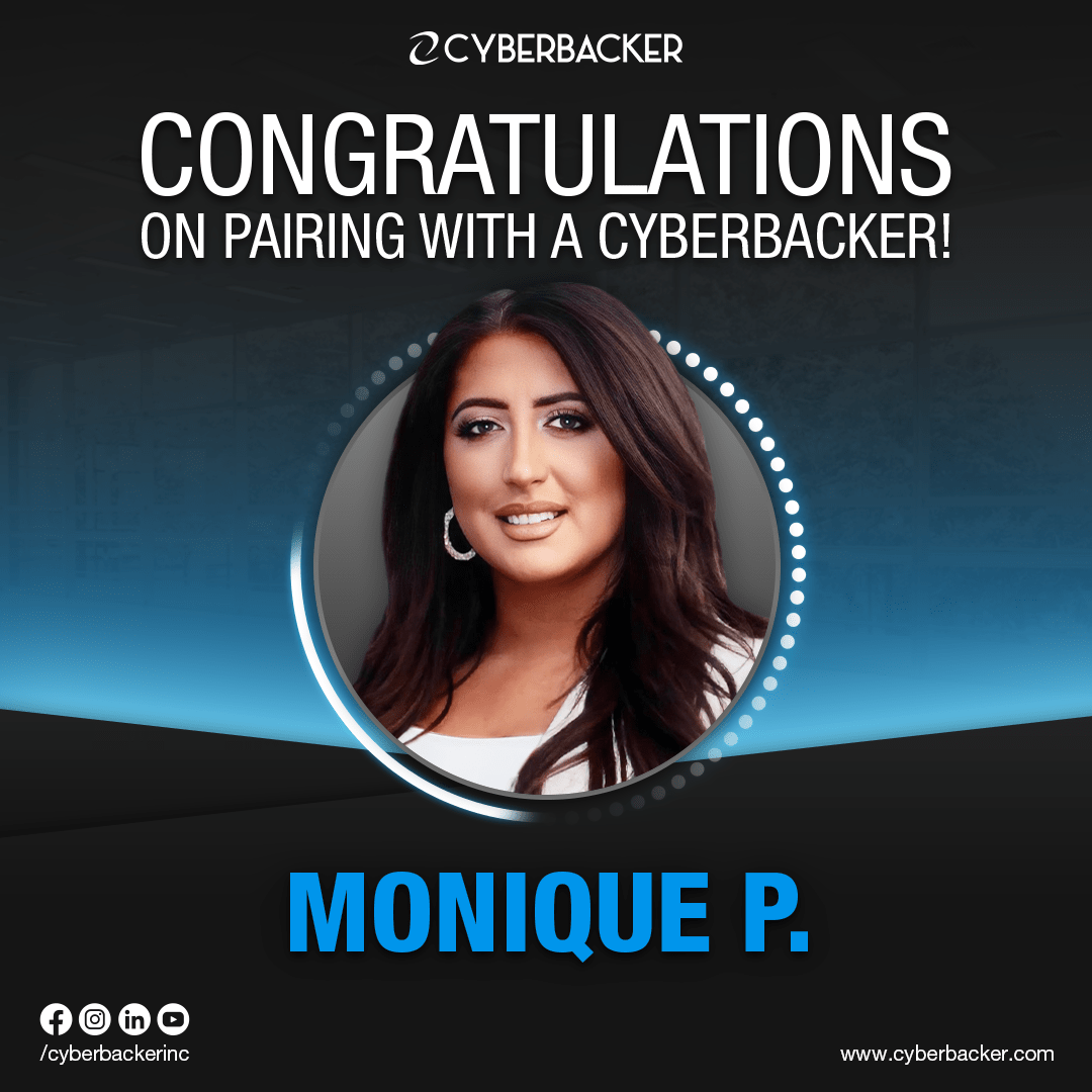 Congratulations On Pairing With A Cyberbacker - Virtual Services