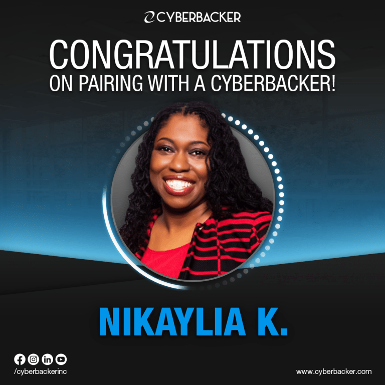 Congratulations On Pairing With A Cyberbacker - Virtual Services