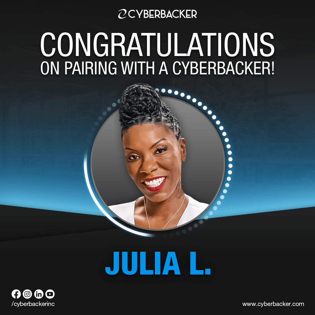 Congratulations On Pairing With A Cyberbacker - Virtual Services