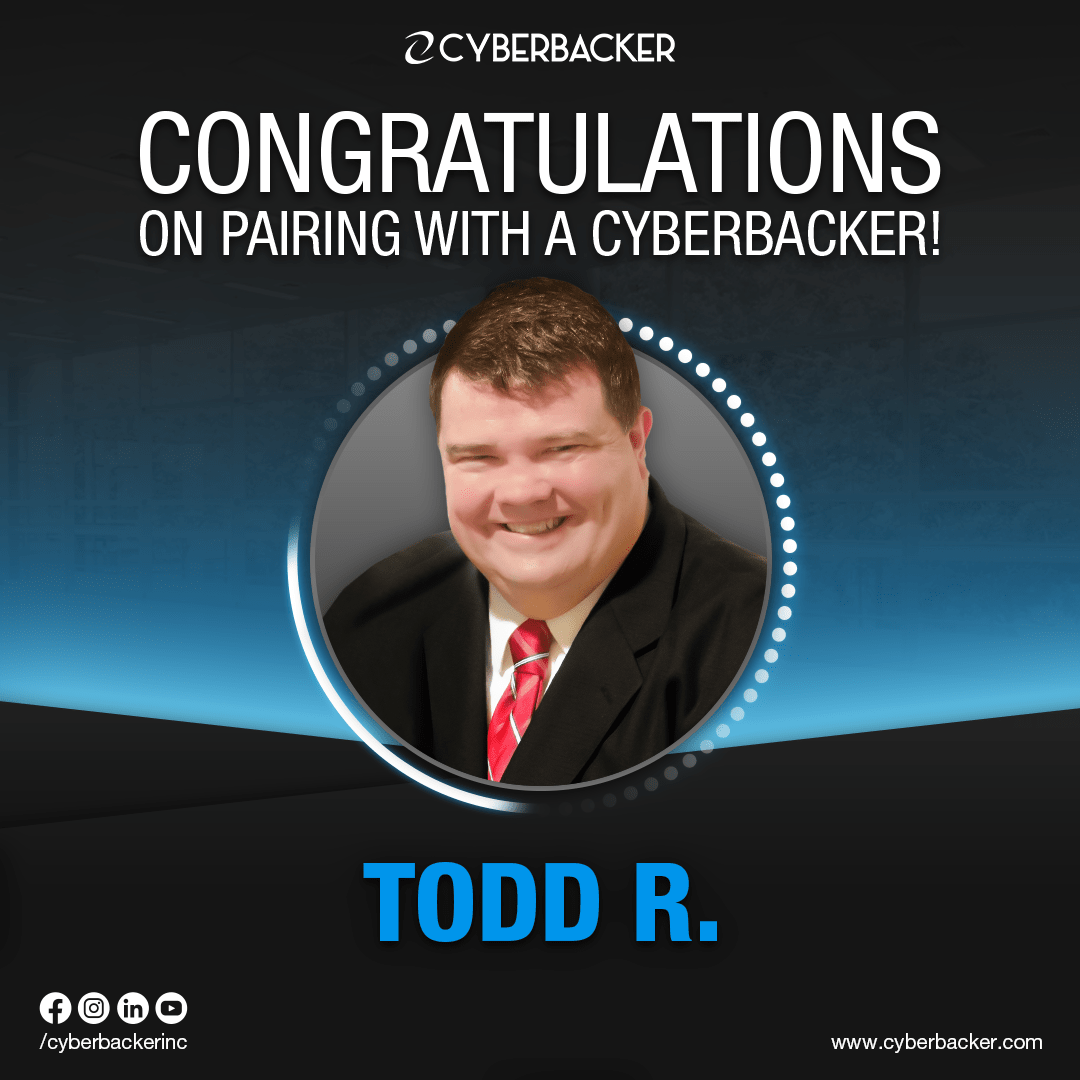 Congratulations On Pairing With A Cyberbacker - Virtual Services